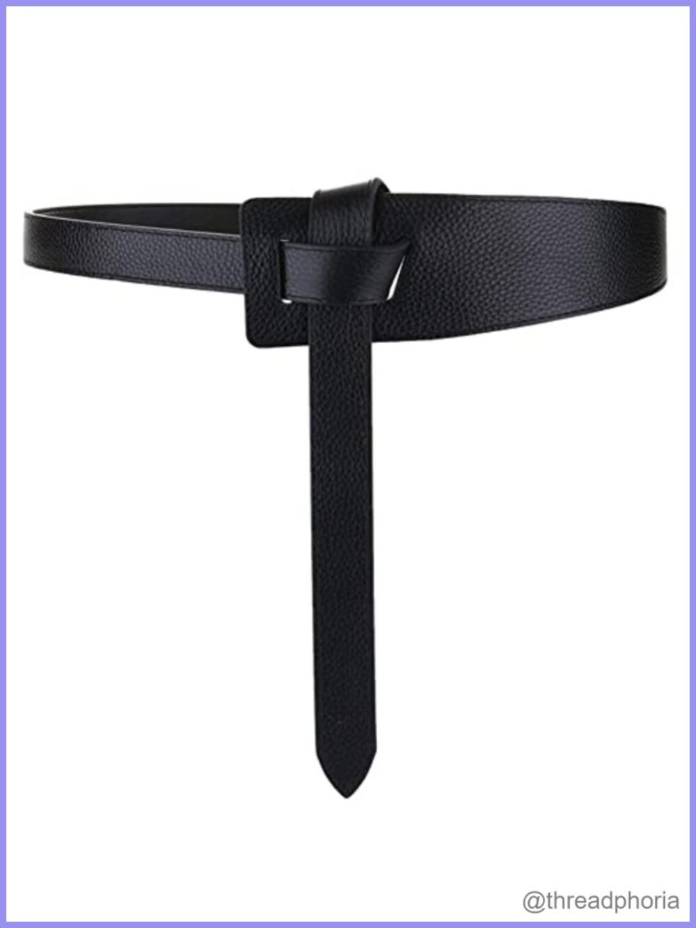 Genuine Leather Tie Knot Belt for Jeans Dress Jumpsuit Coat Women Fashion Waist